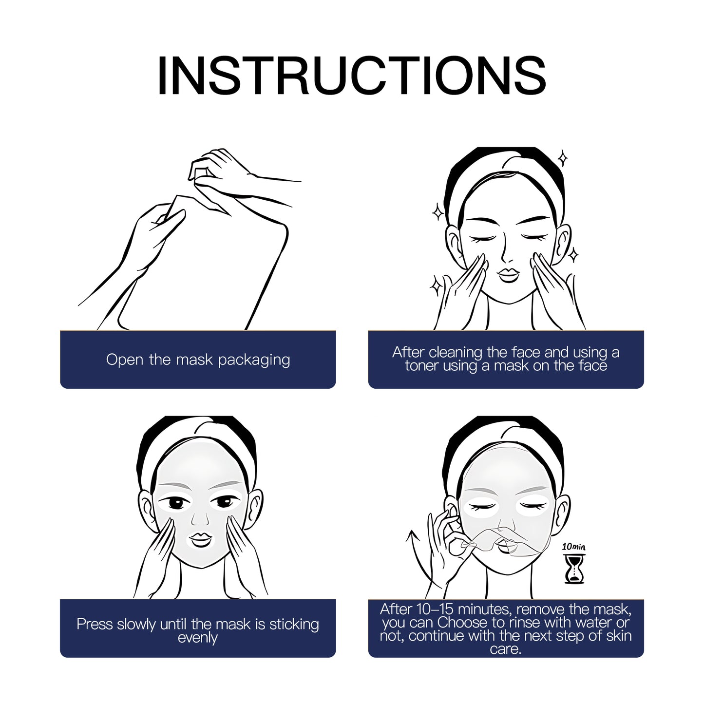 BIOSPHERE Black currant Hyaluronic Acid Moisturizing & Beauty Essence Mask 25g