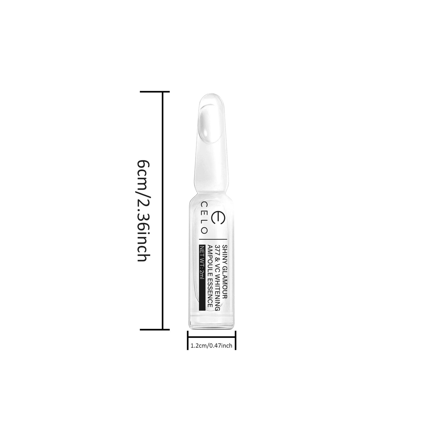 CELO Sparkling Charm 377 Vitamin C Whitening Ampoule Essence 2ml * 7pcs