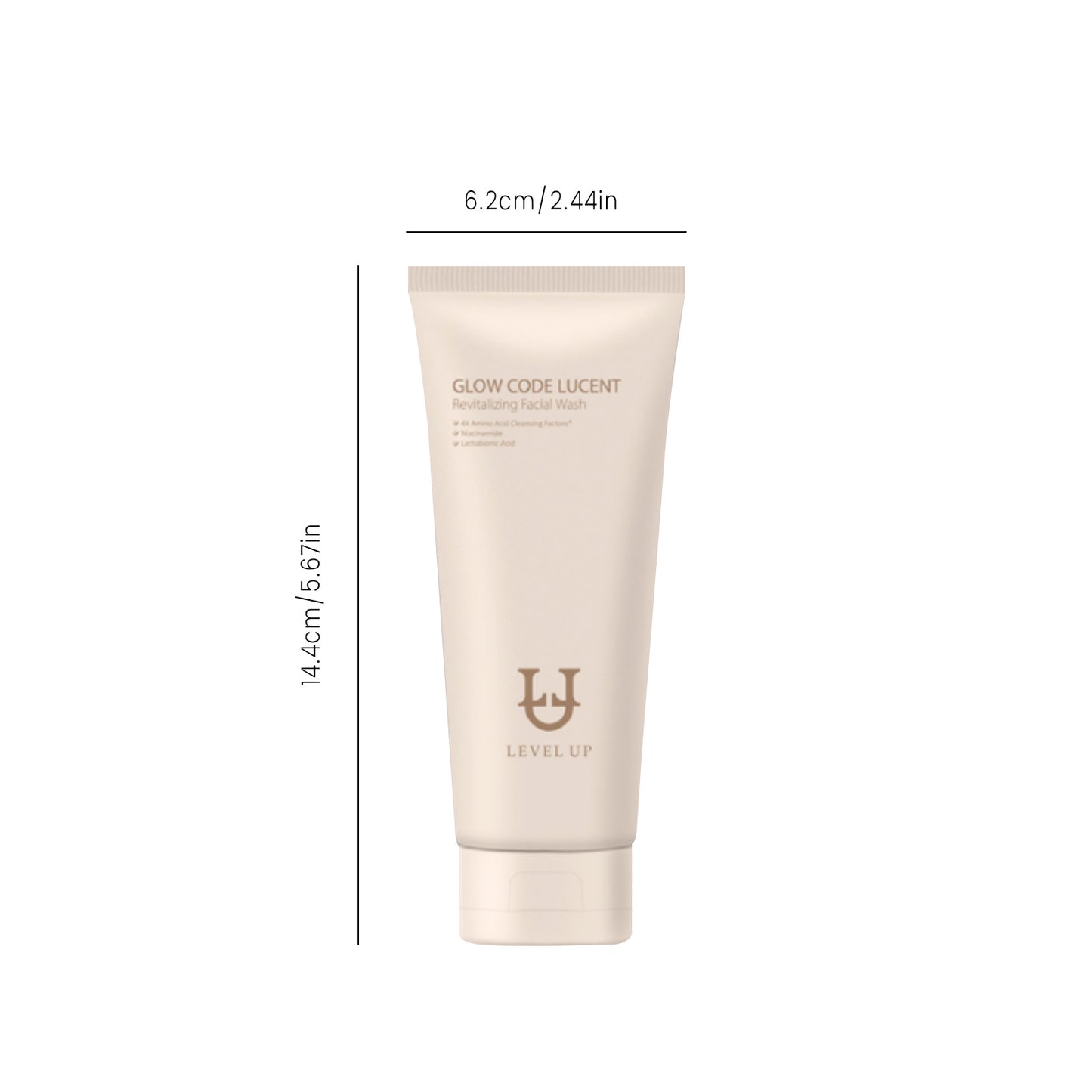 LEVEL UP Luminous Code Vitality & Brightening Cleansing Milk 100g