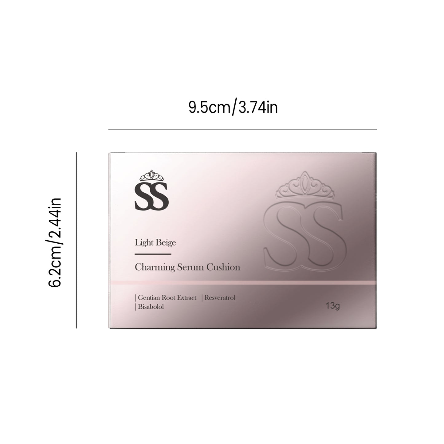 BIOSPHERE SSSKIN Brightening Essence Foundation-Light Beige 13g