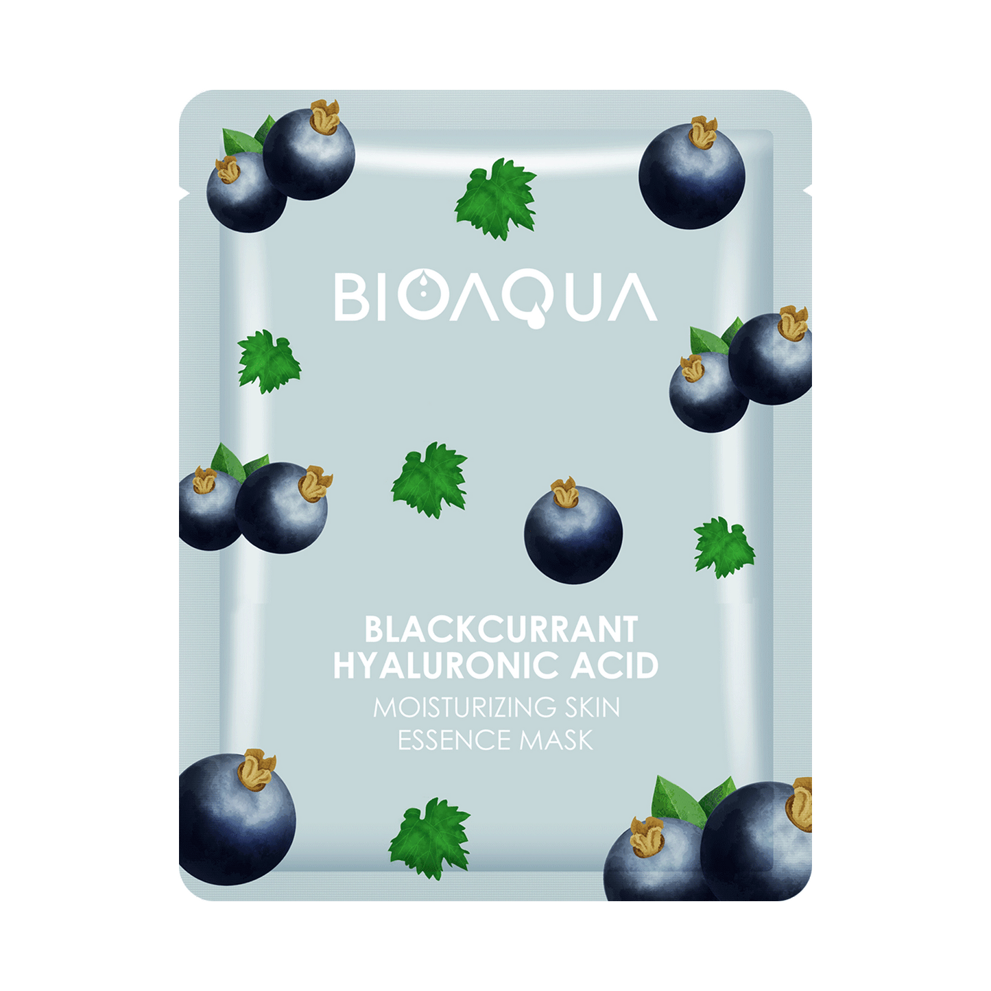 BIOAQUA Black currant Hyaluronic Acid Moisturizing & Beauty Essence Mask 25g