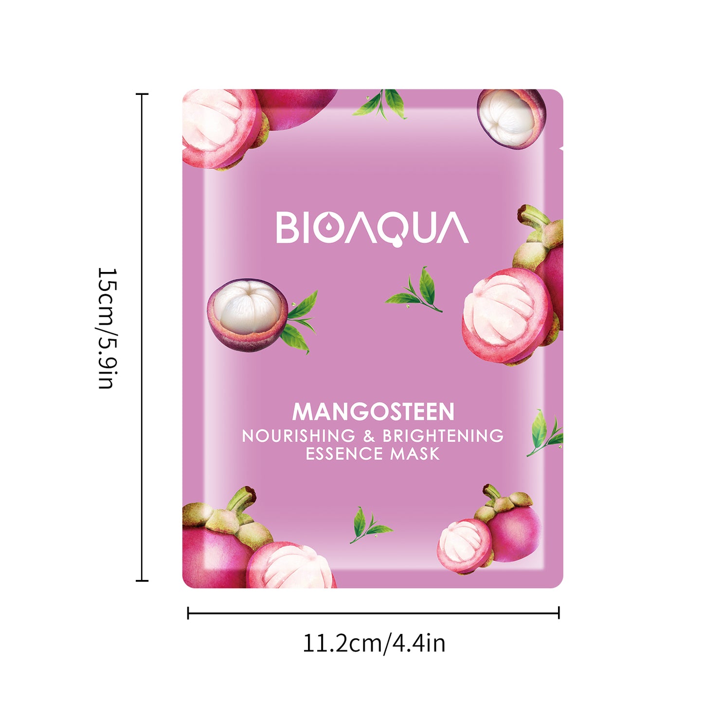 BIOAQUA Mangosteen Nourishing & Brightening Essence Mask 25g