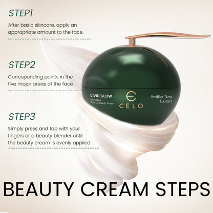 CELO Radiant Glow Bird's Nest Brightening Beauty Cream 30g