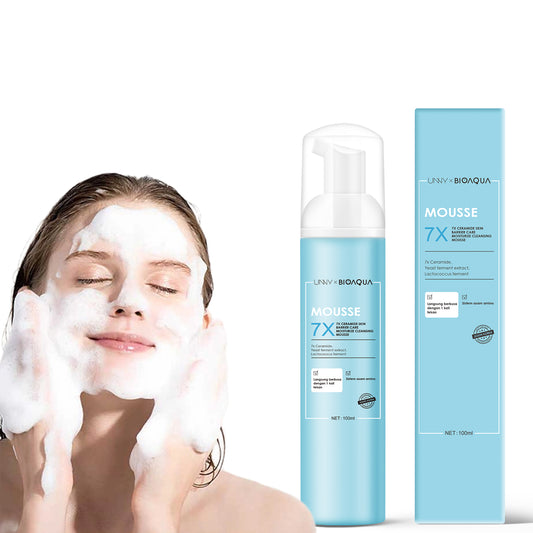 BIOAQUA 7X Ceramide Barrier Repair Moisturizing Cleansing Mousse 100ml