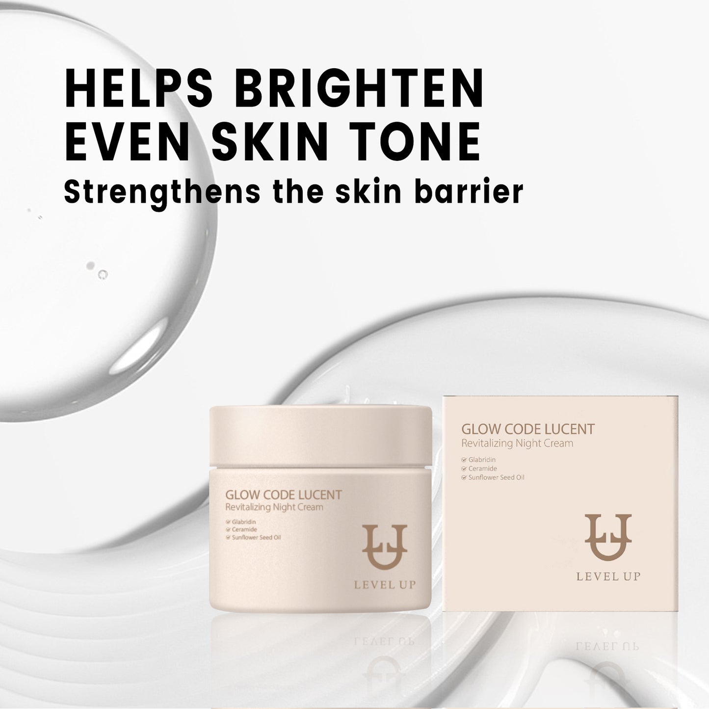 LEVEL UP Luminous Code Vitality & Brightening Night Cream 50g