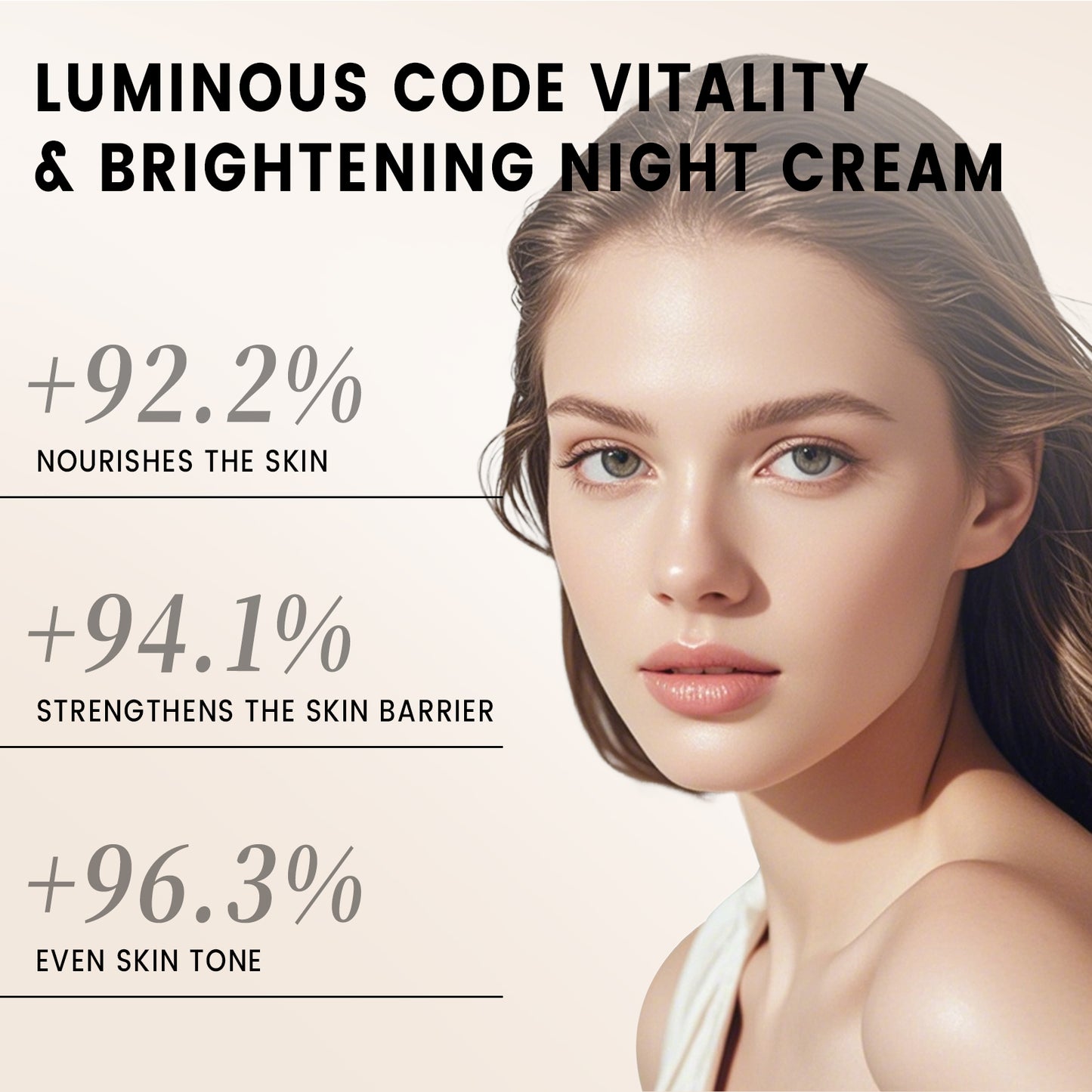 LEVEL UP Luminous Code Vitality & Brightening Night Cream 50g