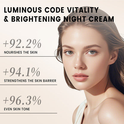 LEVEL UP Luminous Code Vitality & Brightening Night Cream 50g