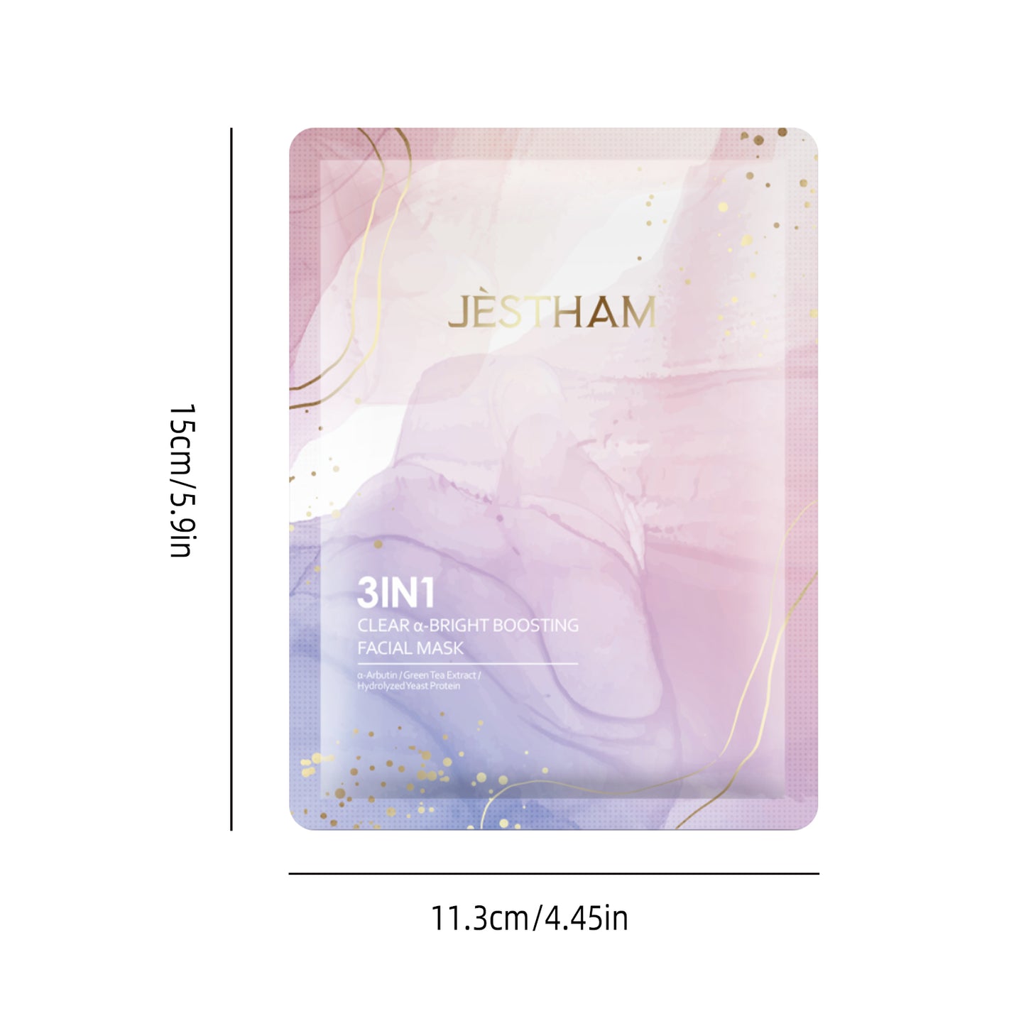 Jestham 3-in-1 Clear Complexion Radiance Mask 25ml