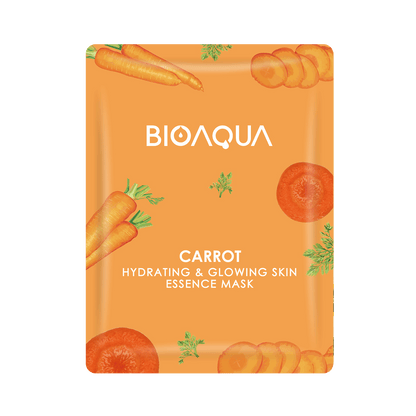 BIOAQUA Carrot Aqua Glow Elastic Skin Essence Mask