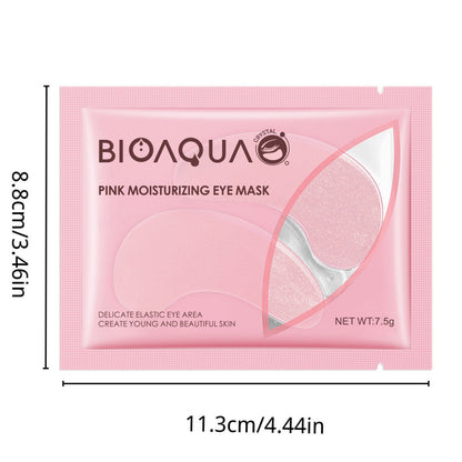 BIOAQUA Six-Peptide Sakura Pink Moisturizing Eye Mask 7.5g