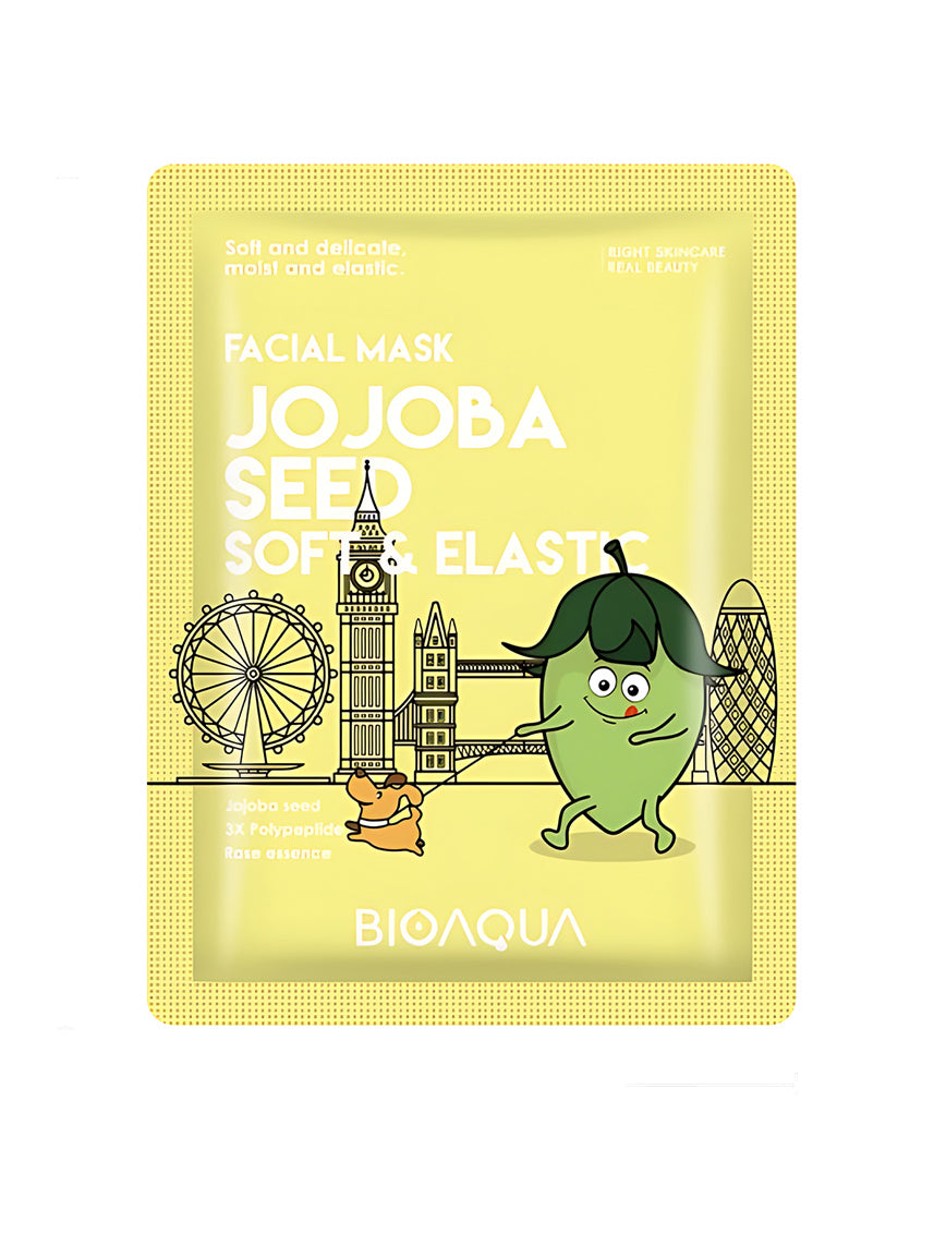 BIOAQUA Jojoba Seed Soft & Elastic Mask 25ml