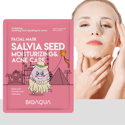 BIOAQUA Sage Seed Moisturizing & Acne-Clearing Mask 25ml