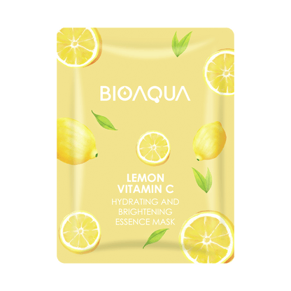 BIOAQUA Lemon Vitamin CHydrating & Brightening Essence Mask 25g